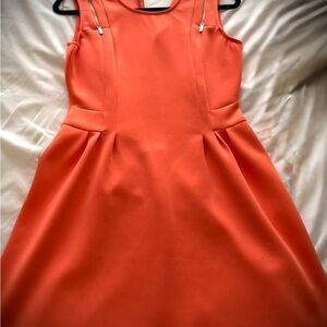 Romeo and Juliet Couture Elegant Orange/Coral Dress